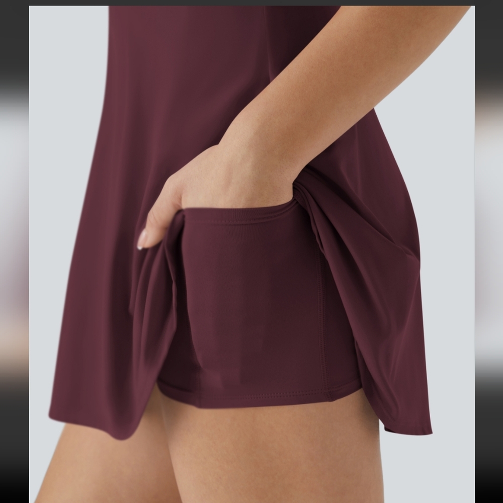 Softlyzero Airy Backless Cool Touch Active Dress-… - image 5